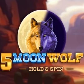 5 Moon Wolf logo by Apparat Gaming Wild Robin Casino