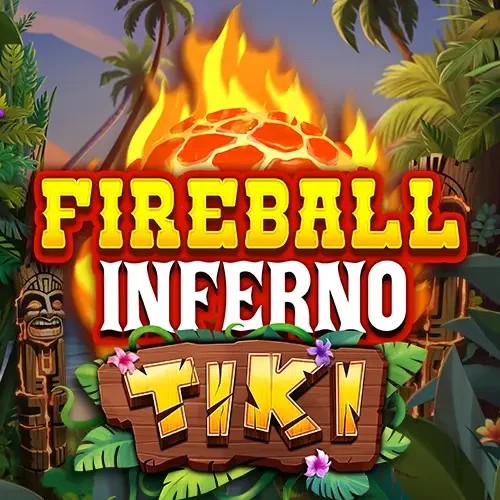 Fireball Inferno Tiki slot visual from NetEnt available on wildsrobin.at